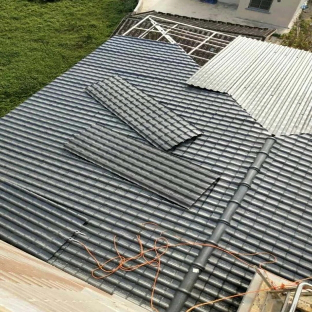 新型建筑材料合成樹(shù)脂瓦，新時(shí)代城市建設(shè)的屋頂瓦