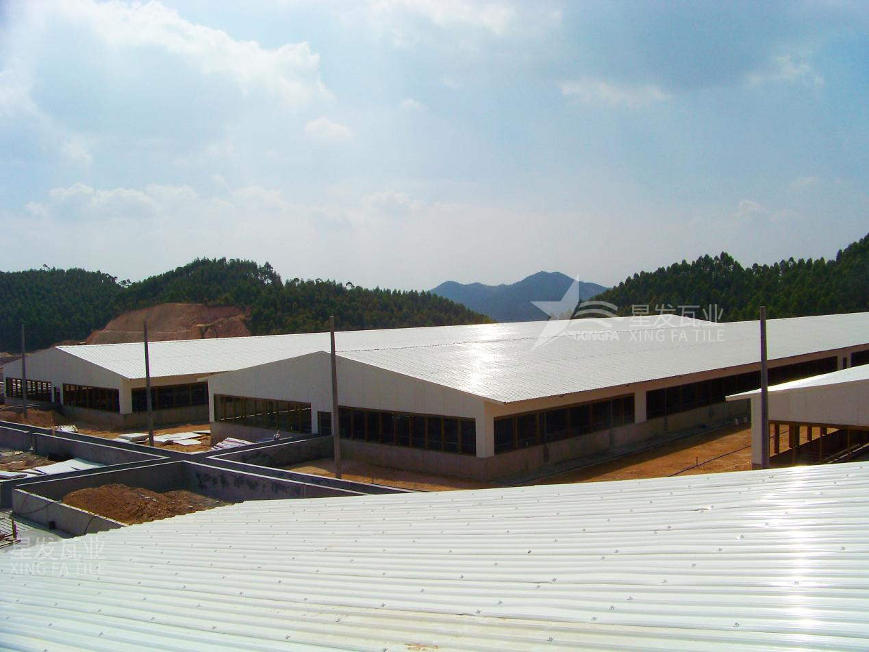 合成樹脂瓦施工安裝用什么材料搭建架子，鋼結(jié)構(gòu)搭建樹脂瓦